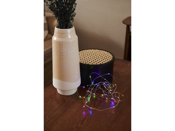 Sirius Knirke ljusslinga 40 LED – Multi/Silver