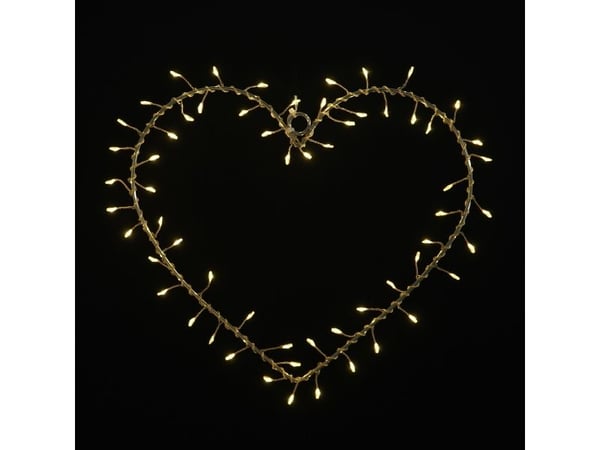 Sirius Liva Cluster hjerte, 60 LED