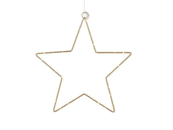 Sirius Liva stjerne 40 LED - Gull