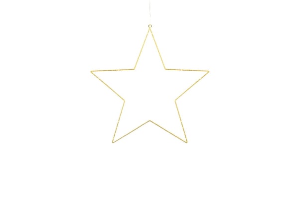 Sirius Liva Star 80 LED - kultainen
