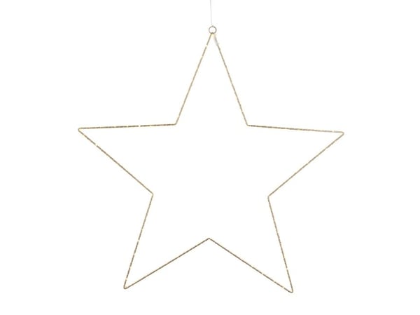 Sirius Liva Star 80 LED - kultainen