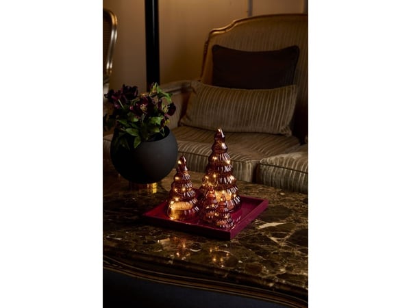 Sirius Lucy Wood Bordeaux - H 16,5 cm