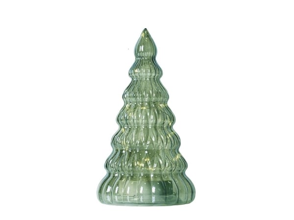 Sirius Lucy tre lysestilk grønn - H 23,5 cm