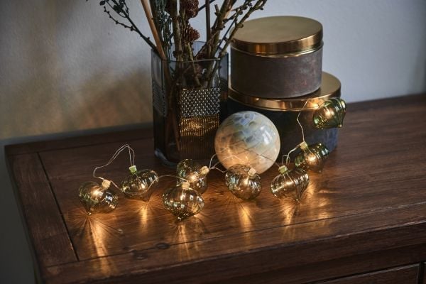 Sirius Millie Garland - 8 LED - vihreä