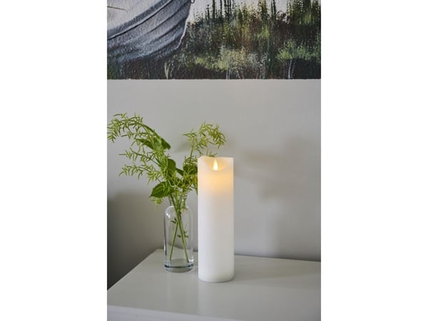 Sirius Sara oppladbart blokklys - Ø 7,5 cm - H 25 cm