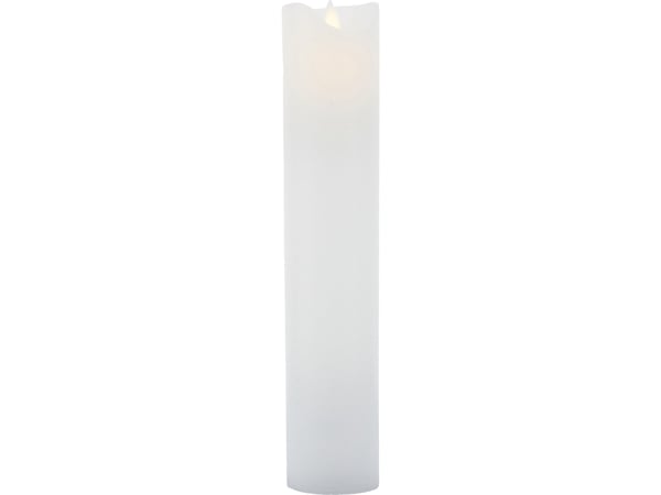 Sirius Sara Exclusive LED-lys i voks, hvit Ø 7,5 - H 30 cm