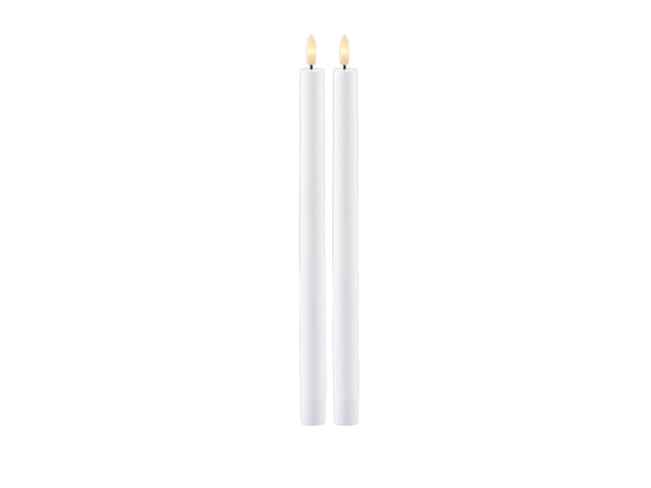Sirius Sille oppladbart kronelys - Ø 2 cm - H 35 cm - 2 stk