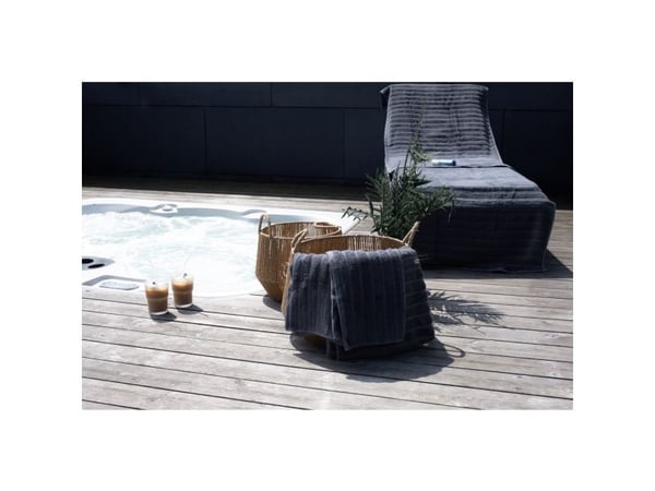 OlsenHome - Bambus Håndklæder Koksgrå - 2 stk 70X140 cm + 2 stk 50X70 cm