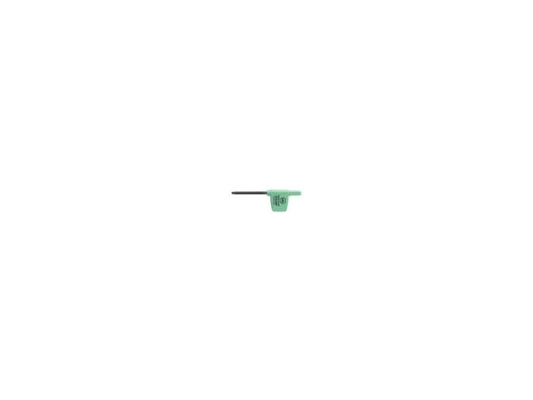 Wiha 27617, L-torx-nøkkel, 8IP, Sort, Grønn, Kromvanadiumstål, 2,5 mm, 72 mm