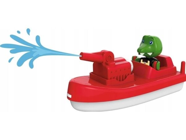 Aquaplay 8700000273, Båtlekesett, 3 år, Rød, Hvit