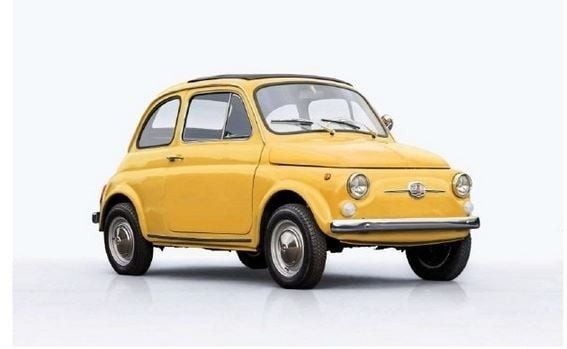 Italeri Plast modell Fiat 500F 1/12