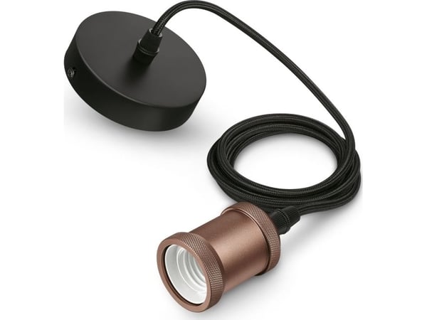 Philips - Taklampe - 1 sokkel - E27 - rosagull