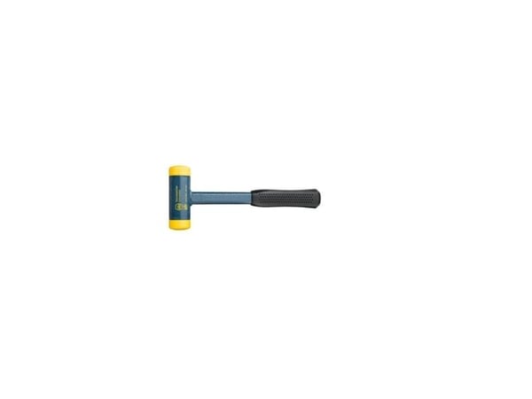 Wiha 02124, Dødslagshammer, Stål, Svart, Blå, Gult, 118 mm, 300 mm, 659 g