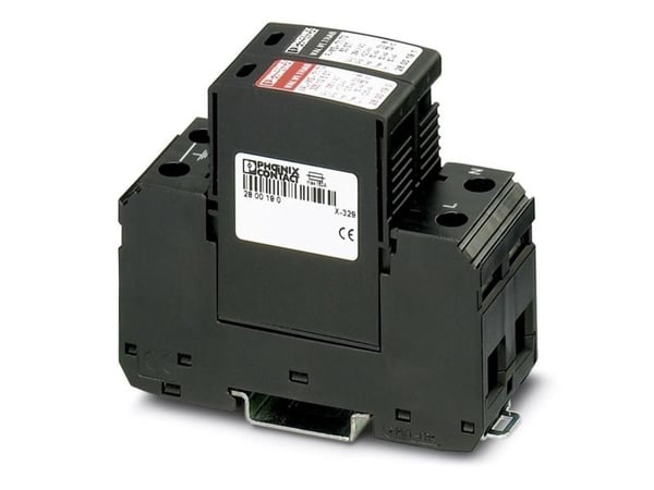 Phoenix AC Surge arrester type 1+2, 1-phase, PROTECTION VAL-MS-T1/T2 335/12.5/1+1