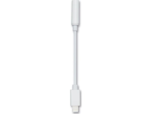 2GO 797140, 3.5mm, Hankjønn, Lightning, Hankjønn, 0,1 m, Hvit