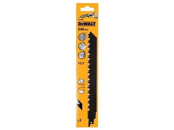 Dewalt sapelisahanterä 240mm,12.7mm tiilille 1 kpl (DT2420-QZ)