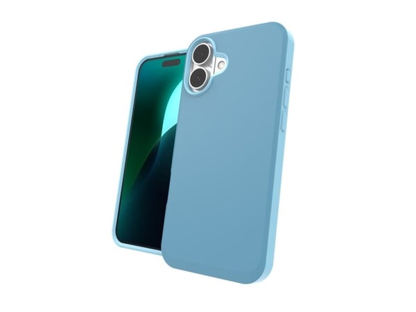Zagg SoHo Snap - Baksidesskydd för mobiltelefon - MagSafe-kompatibilitet - grafen, termoplastisk polyuretan (TPU), plast - blå - för Apple iPhone 1...
