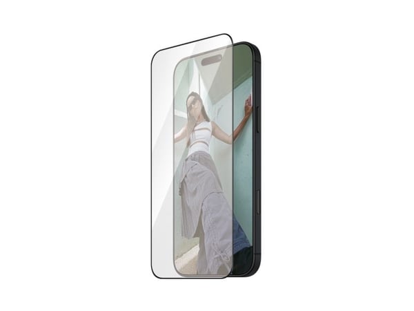 SAFE. by PanzerGlass - Skjermbeskyttelse for mobiltelefon - ultrabred passform - glass - rammefarge svart - for Apple iPhone 16 Pro