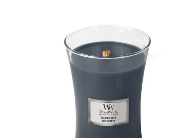 Yankee Candle WoodWick Large Hourglass - Evening Onyx