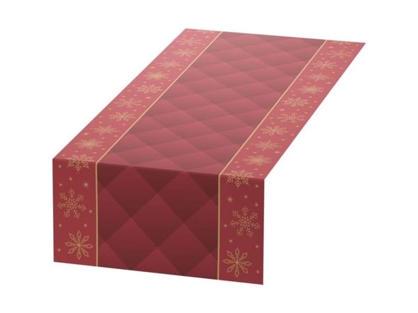 Kuvertløber Bio Dunicel Tête-à-tête B0,4xL24m Rhombus Bordeaux,4 rl/krt