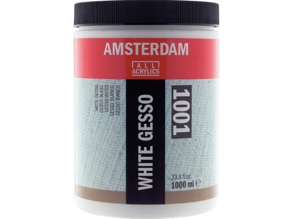 Amsterdam White gesso 1001 purkki
