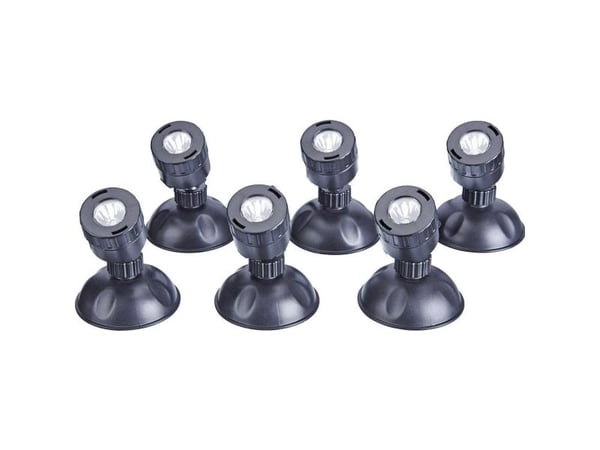 Pontec 43187 undervannslys LED (RGB) 0,5 W sort