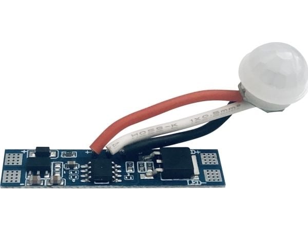 Orno bryter med PIR-sensor for LED-lister, 8A Orno bryter med PIR-sensor for LED-lister, 8A