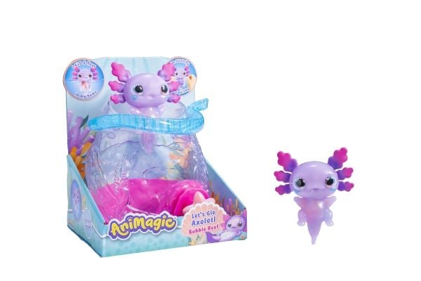 Goliat-figur animagic gjør glo axolotl til boblerev
