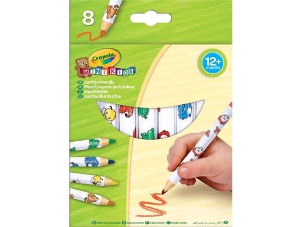 Crayola CRAYOLA Jumbo blyanter 8 stk - 3678