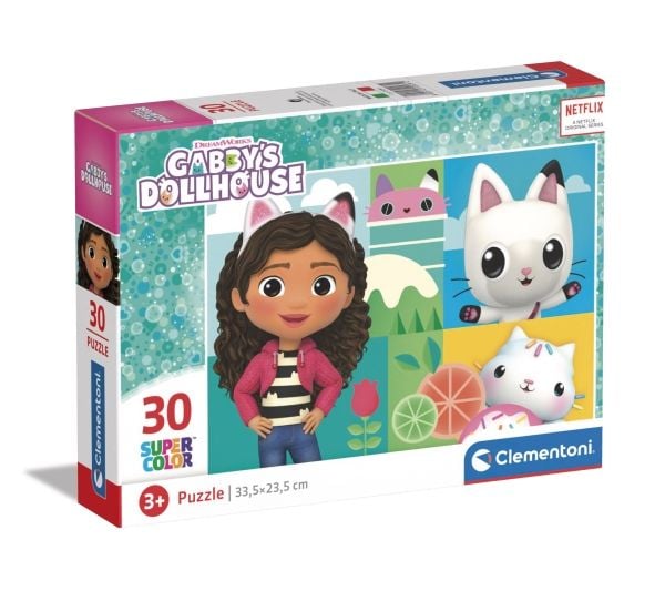 Clementoni Puslespil Gabby's Dollhouse, 30 brikker