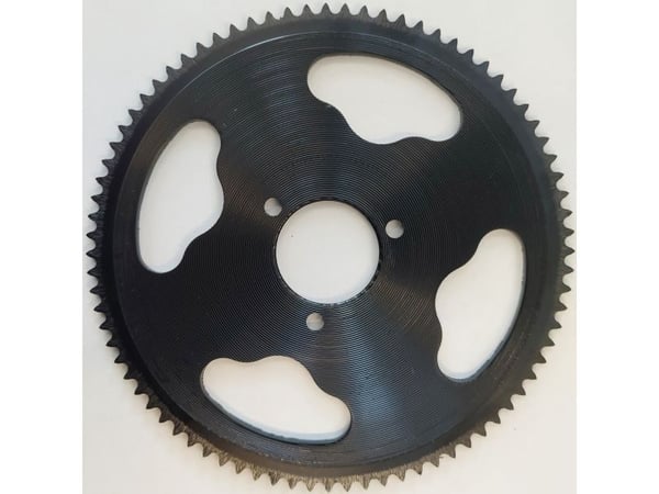 Bagtandhjul (Til EL Dirt Bike 500W36V)
