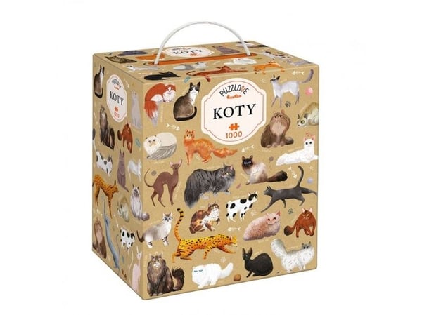 NICI Puzzlove CzuCzu Katter puslespill 1000 brikker