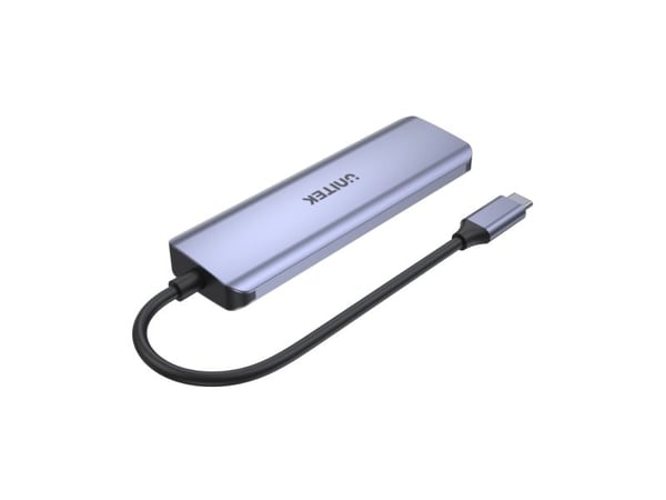 Unitek uHUB Q4 Next H1107K - Hub - 4 x USB-C - stasjonær