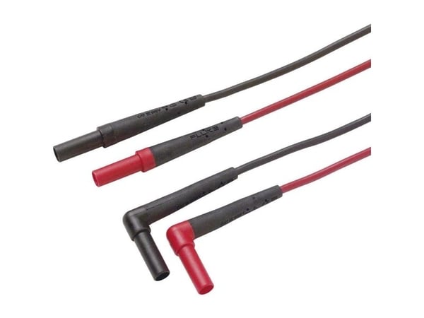 Fluke TL224, Testausjohdin, Banaaniliittimet, CAT III,CAT IV, 150 cm, Silikoni, UL