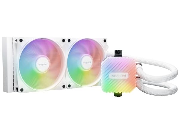 be quiet LIGHT LOOP 240mm, All-in-one nestejäähdytin, 24 cm, valkoinen