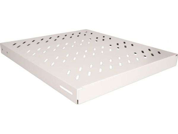 Equip EZVS-19-1-50-G, Rackhylle, Lysegrå, 100 kg, 1U, Tyrkia, 48,3 cm (19")