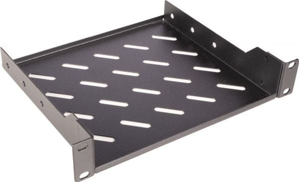 Equip EZFS-10-1-20-B, Rackhylle, Sort, 1U, Tyrkia, 25,4 cm (10"), 255 mm