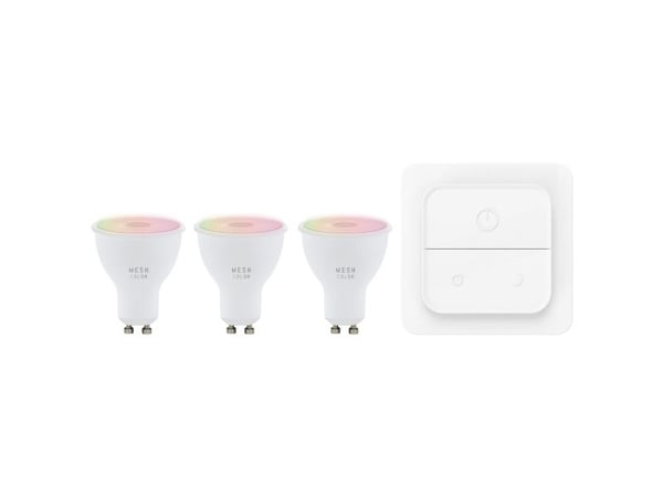 EGLO CONNECT-Z GU10 smartpærer - 3-pakning med bryter - 345 lm