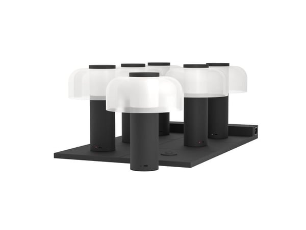 EGLO PONENTE BORD USB-C OPL. TW M/TOUCH IP44 SVART/HVIT