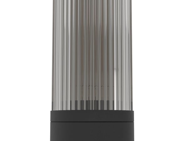 EGLO SALLE utendørs stander H465 sort/sort-transp.