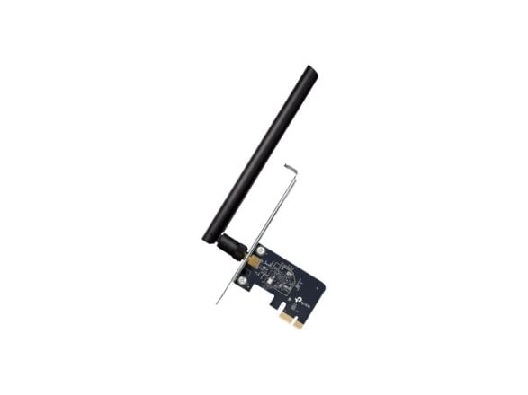 TP-LINK Archer T2E, Intern, Trådløs, PCI Express, WLAN, 433 Mbit/s, Sort, Sølv
