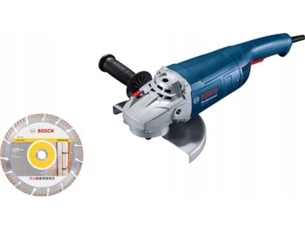 Bosch VINKELSLEIFER GWS 20-230 P MED DIAMANTSKIVE