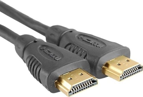 Qoltec - High Speed - HDMI-kabel med Ethernet - HDMI hann til HDMI hann - 2 m - svart - 4K-støtte, 1080p-støtte, støtte for Dolby DTS-HD Master Aud...