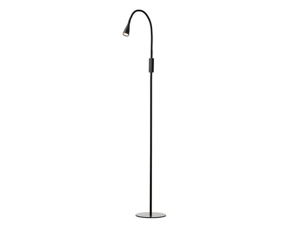 Gulvlampe TWIST sort LED dimmbar