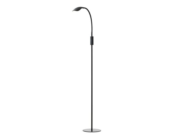 Gulvlampe MAMBA sort dimmbar