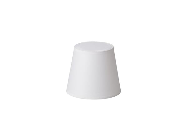 Lampeskjerm Emma Domus - Høyde 14,5 cm - Hvit