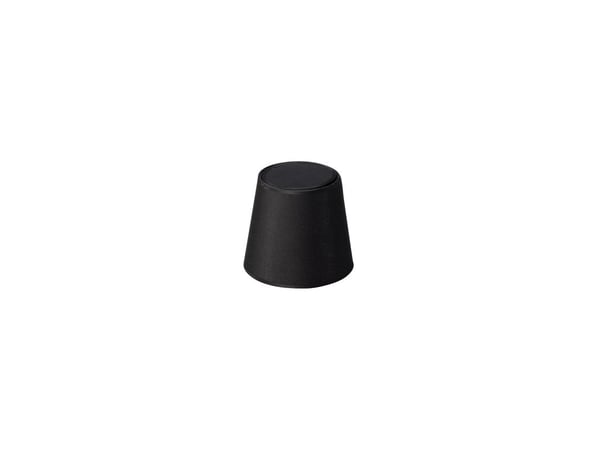 Lampeskjerm Isabella Domus H. 13,5 cm, svart/kobber