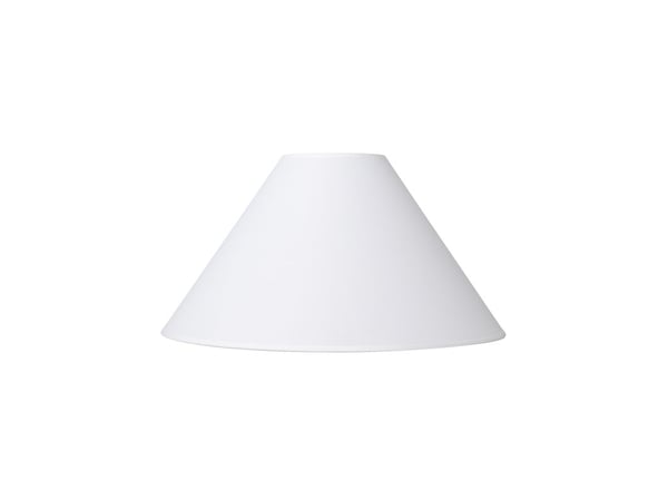 Lampeskjerm Emma Palacio H 20,5 cm hvit
