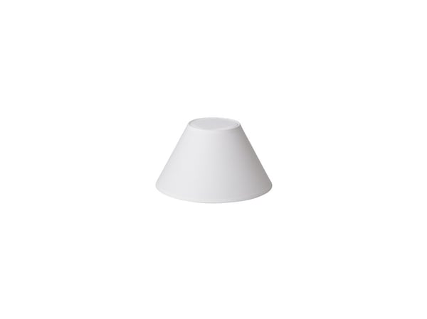 Lampeskjerm EMMA CASA høyde 12,5 cm Hvit