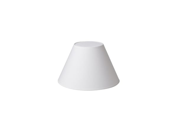 Lampeskjerm Emma Casa, høyde 18,5 cm, hvit
